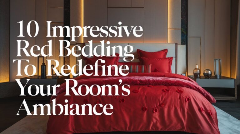 10 Red Bedding Ideas (2)
