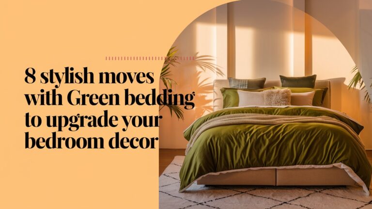 8 Stylish moves with green bedding