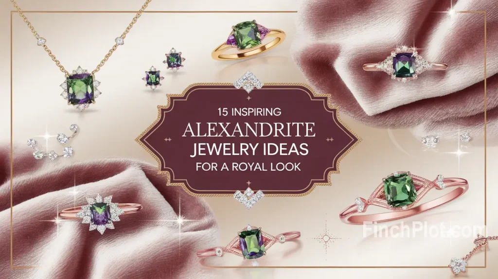 5. 15 Inspiring Alexandrite Jewelry Ideas for a Royal Look