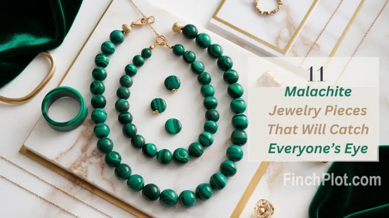 11 Malachite Jewelry Pieces That Will Catch Everyone’s Eye