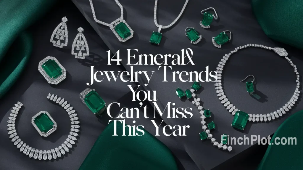 14 Emerald Jewelry Trends You Can't Miss This Year