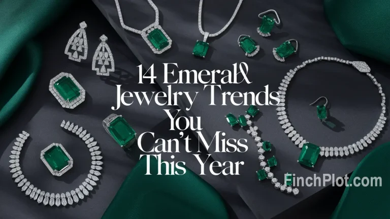 14 Emerald Jewelry Trends You Can't Miss This Year